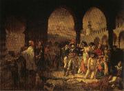 Baron Antoine-Jean Gros Napoleon Visiting the Plague Vicims at jaffa,March 11.1799 oil painting artist
